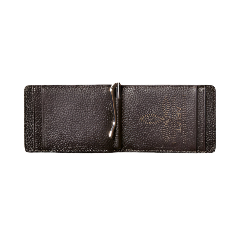 Ariat Scratch Flag Bifold Money Clip