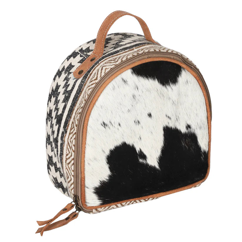 Small Cowhide Travel Bag