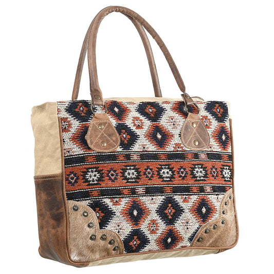 Aztec Canvas Travel Bag