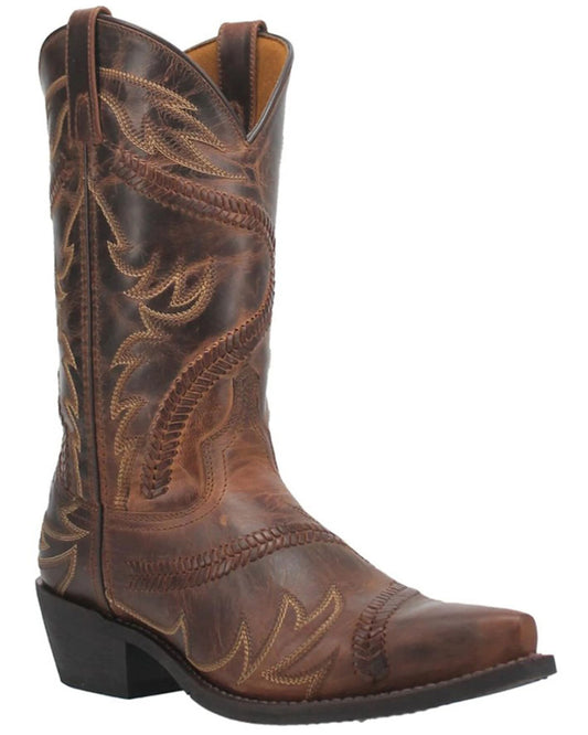 Laredo Men's boots- Brown Jag Snip