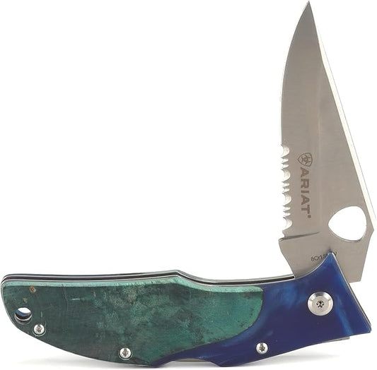 Ariat Small Marble Pocket Knife