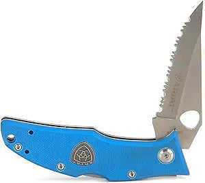 Ariat Small Neon Blue Pocket Knife