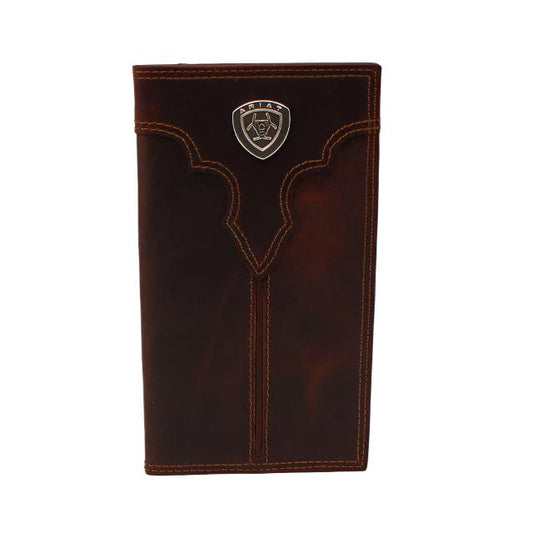 Ariat Rodeo Wallet center shield