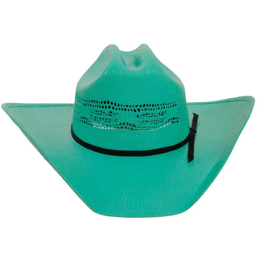 American Hat Makers Chelsea Turquoise Straw