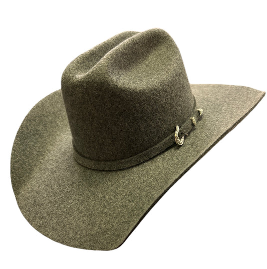 American Hat Makers Cattleman Felt- Grey