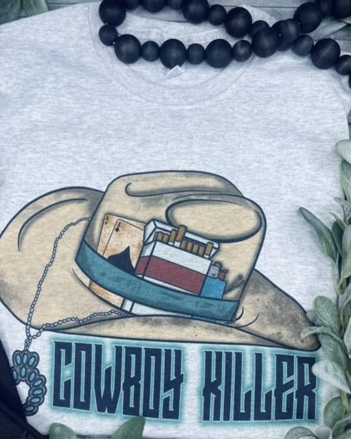 Cowboy Killer Hat tee