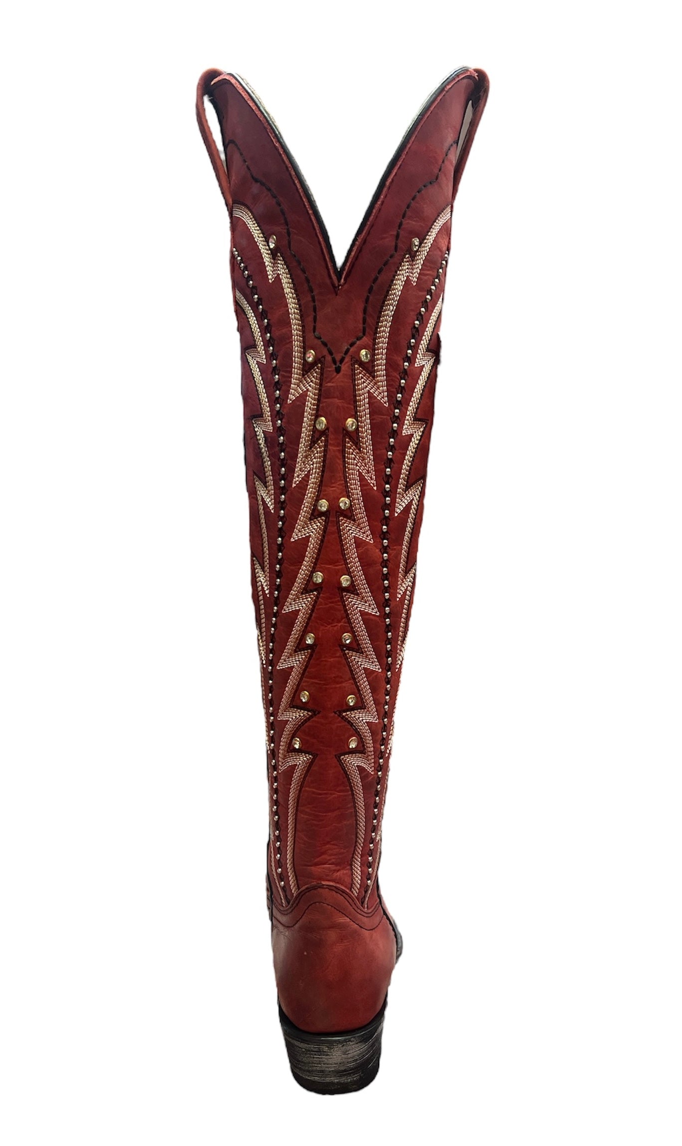 Wildflowers Bluebonnet boot- Red Hot Tall Boots