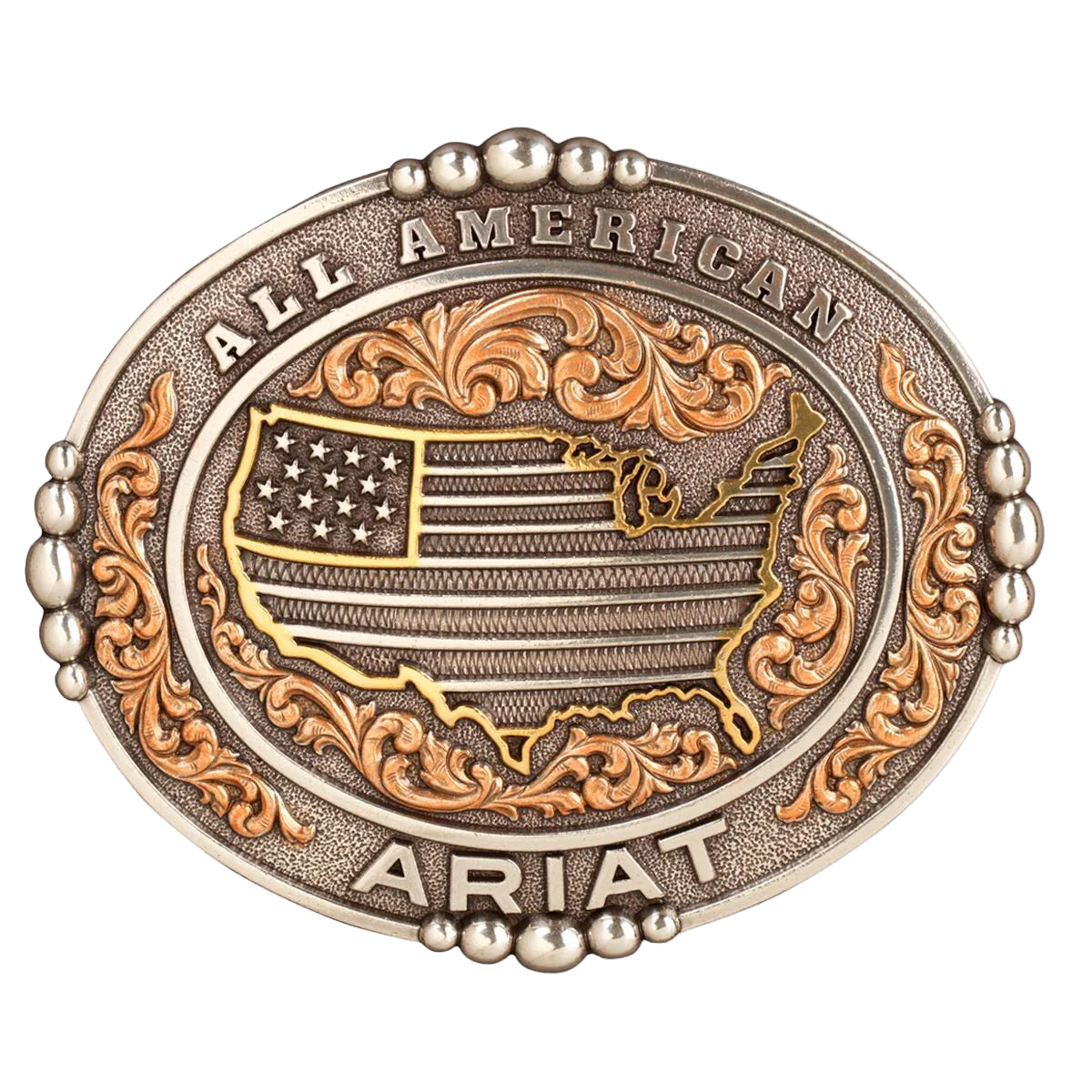 Copper All American Belt Buckle