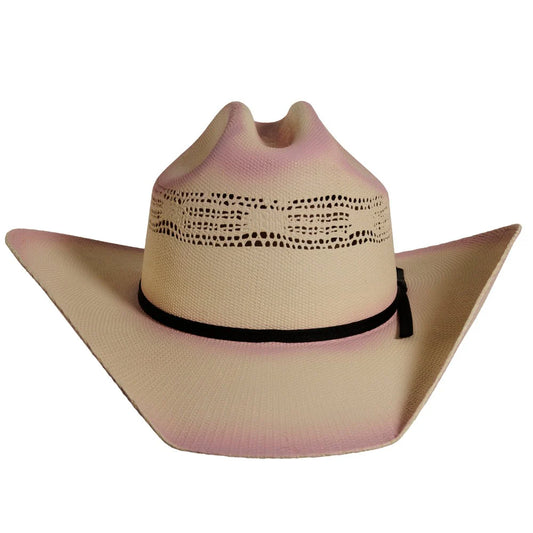 American Hat Makers Olivia Pink Straw