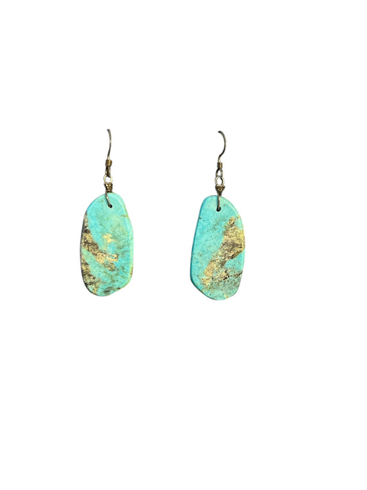 Rocky Turquoise Earrings