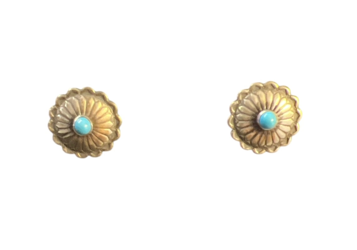 Sunshine Turquoise studs