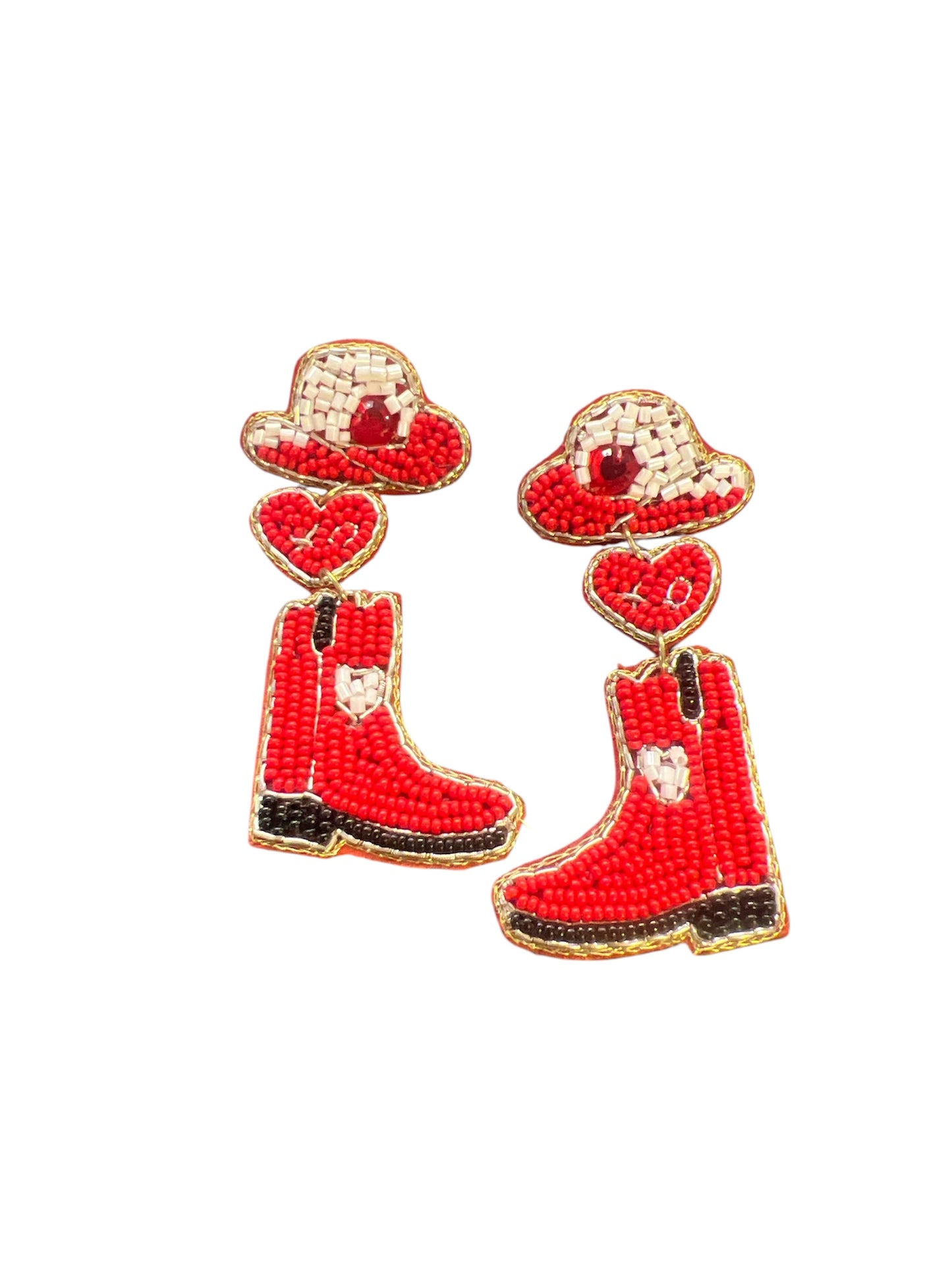 Howdy Valentine Earrings