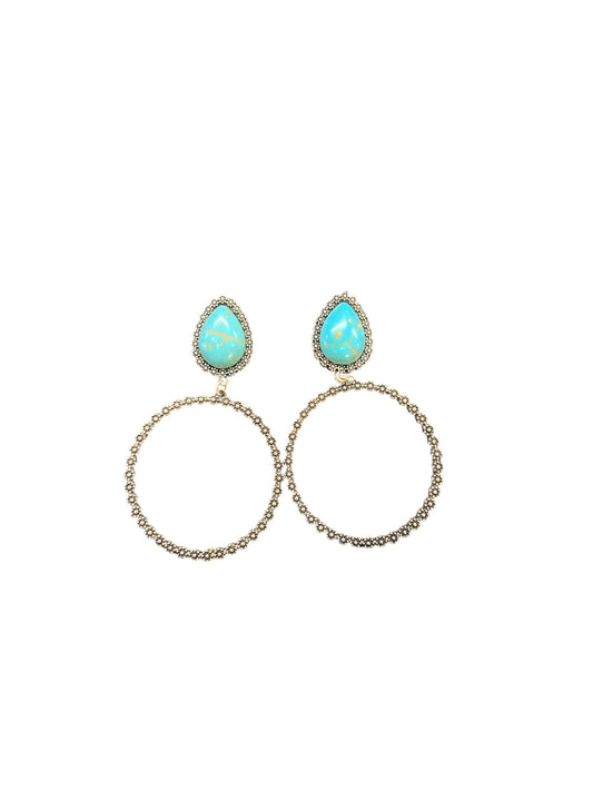 Daisy Circle Earrings