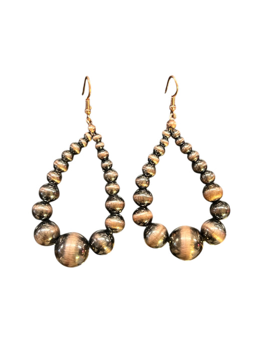 Teardrop Pearl Earrings