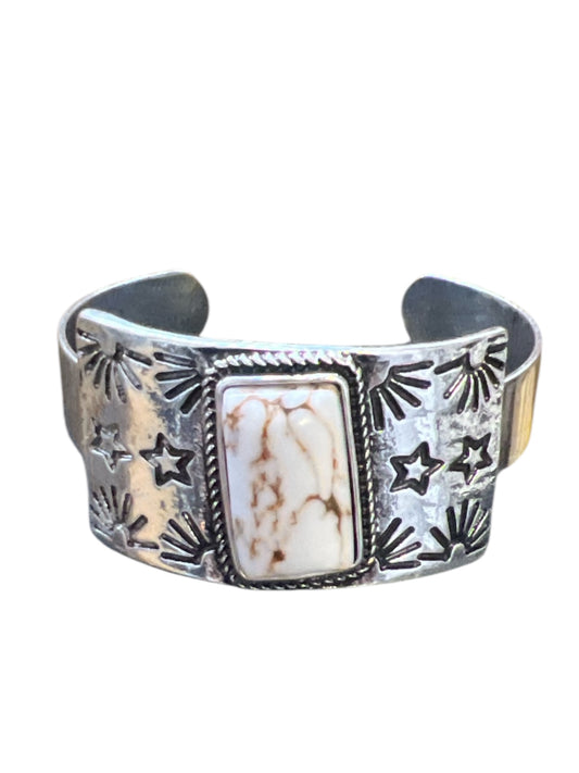 Cream Sun & Stars Cuff