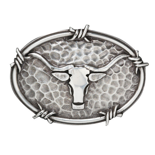 ARIAT Oval Steer Head Belt Buckle