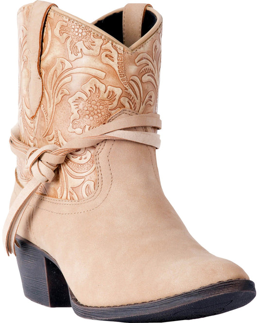 Dingo Floral tooled boots