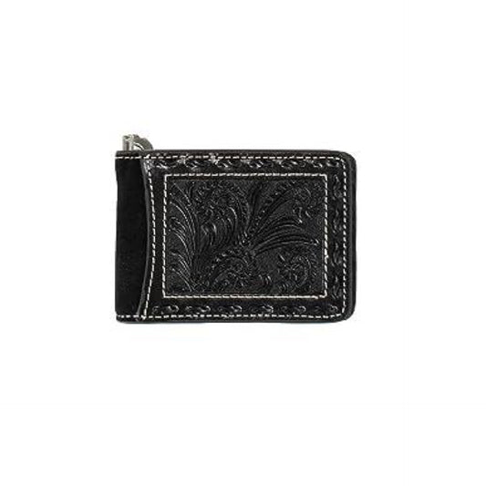 Nocona Western Wallet Men Roughout Buck Lace Slim Fit